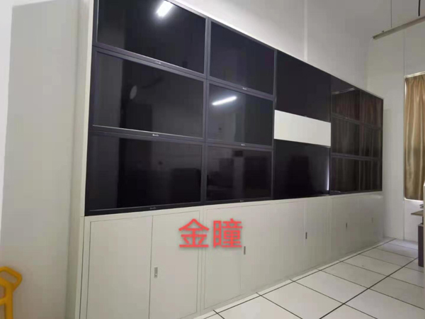 广西北海候鸟楼盘监控中心43寸监视器14台+机柜