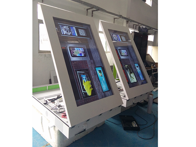 55 inch vertical screen wall mounted air-cooled heat dissipation type