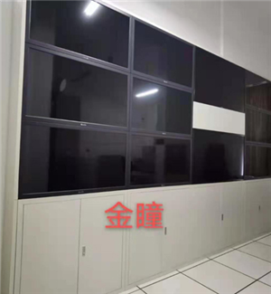 广西北海候鸟楼盘监控中心43寸监视器14台+机柜